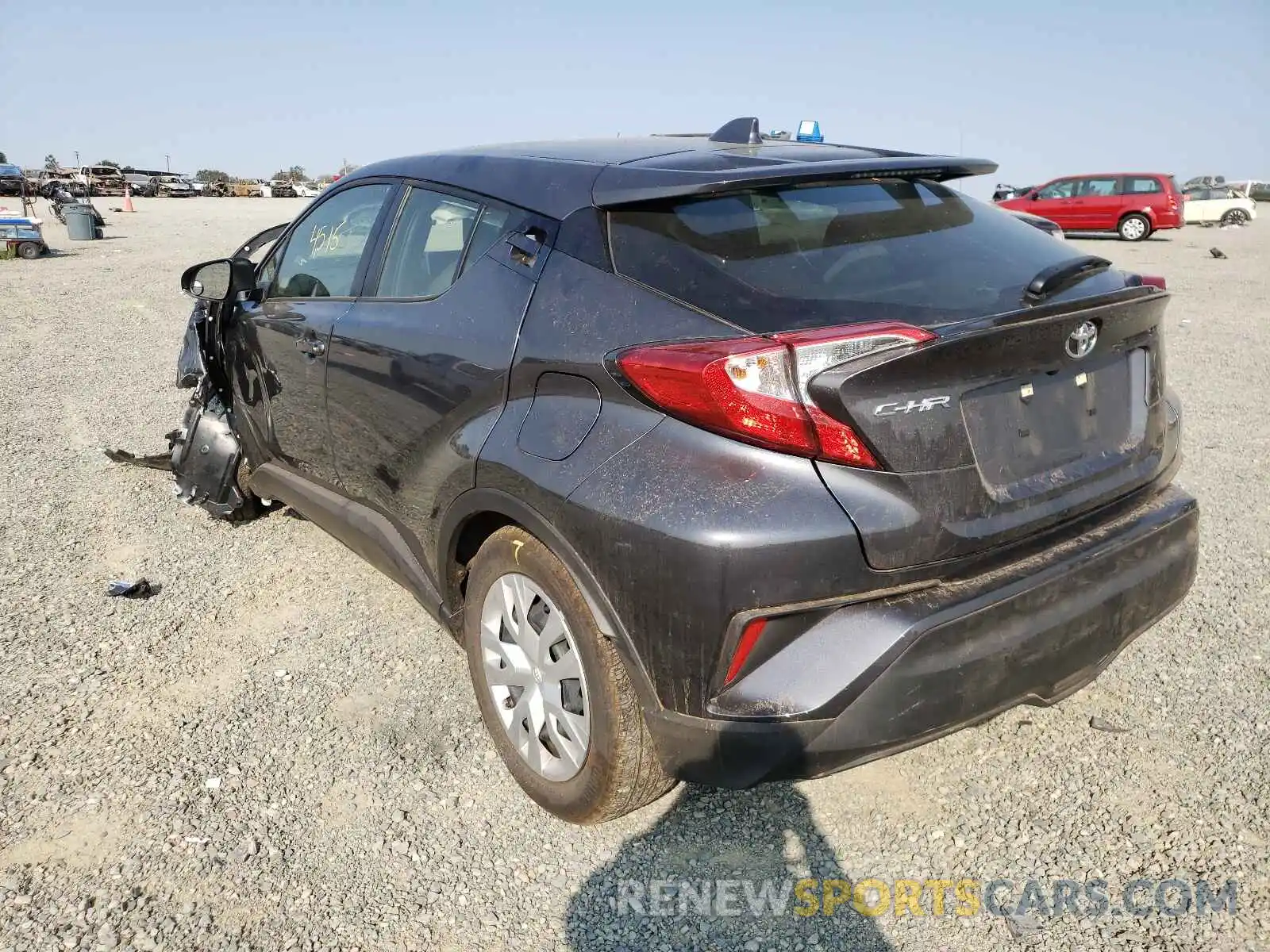 3 Photograph of a damaged car JTNKHMBX0M1104681 TOYOTA C-HR 2021