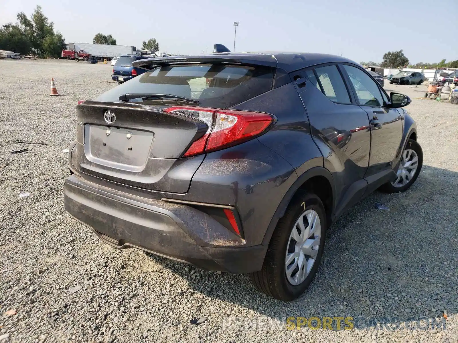 4 Photograph of a damaged car JTNKHMBX0M1104681 TOYOTA C-HR 2021