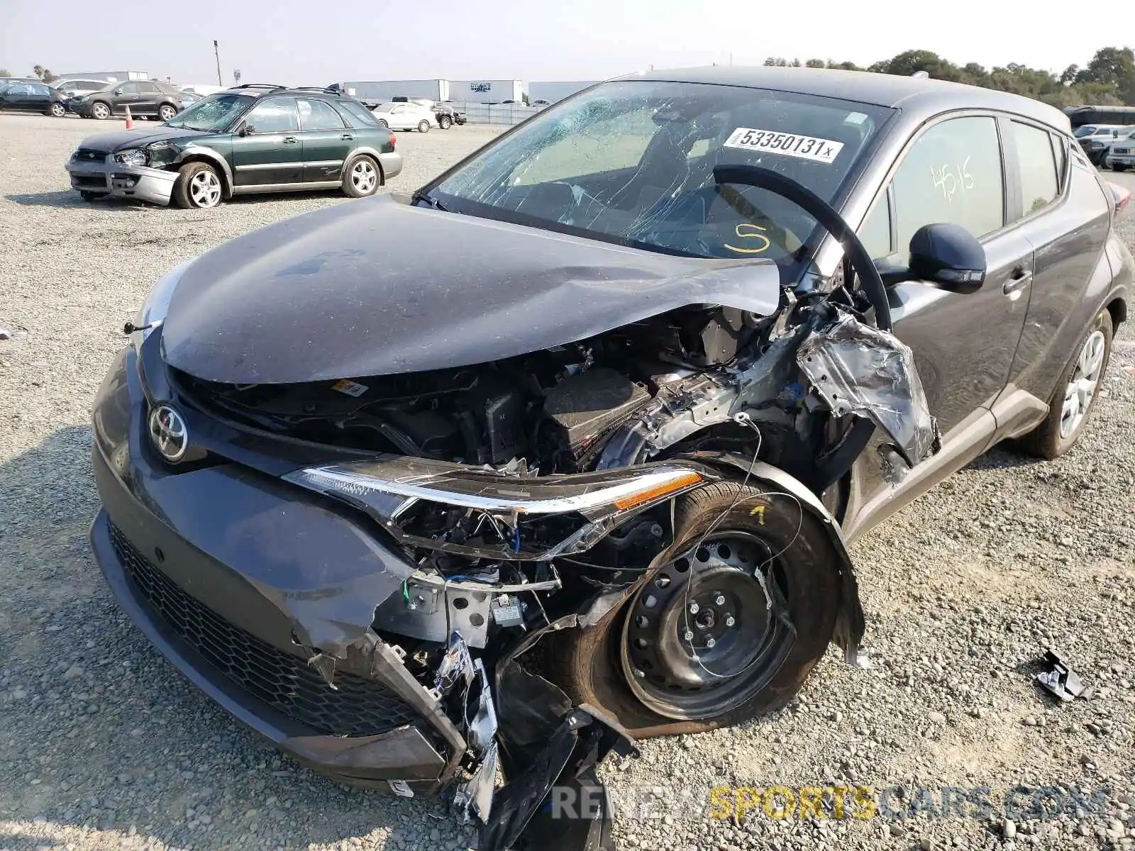 9 Photograph of a damaged car JTNKHMBX0M1104681 TOYOTA C-HR 2021