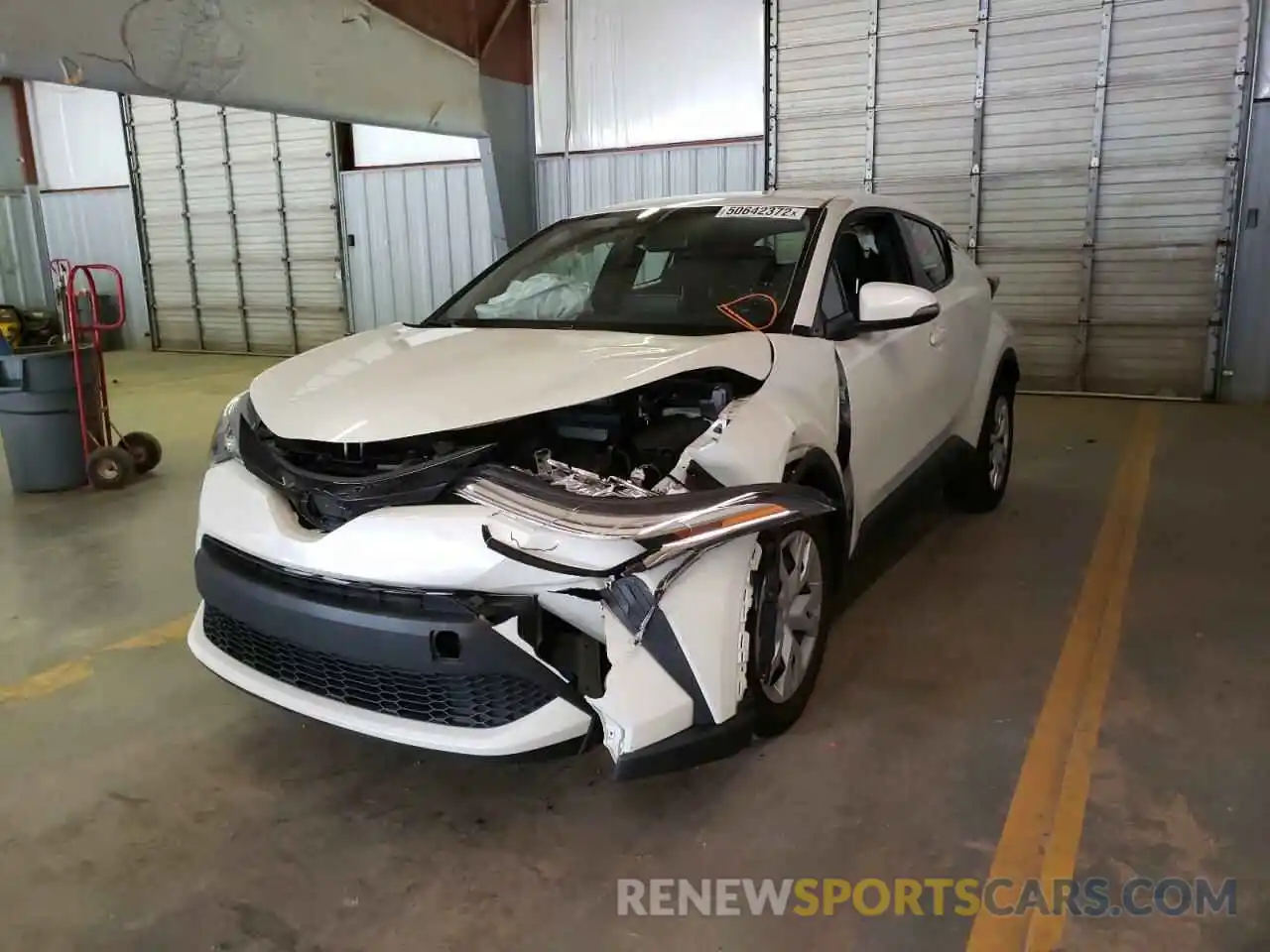 2 Photograph of a damaged car JTNKHMBX0M1107175 TOYOTA C-HR 2021