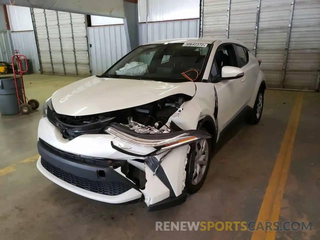 9 Photograph of a damaged car JTNKHMBX0M1107175 TOYOTA C-HR 2021