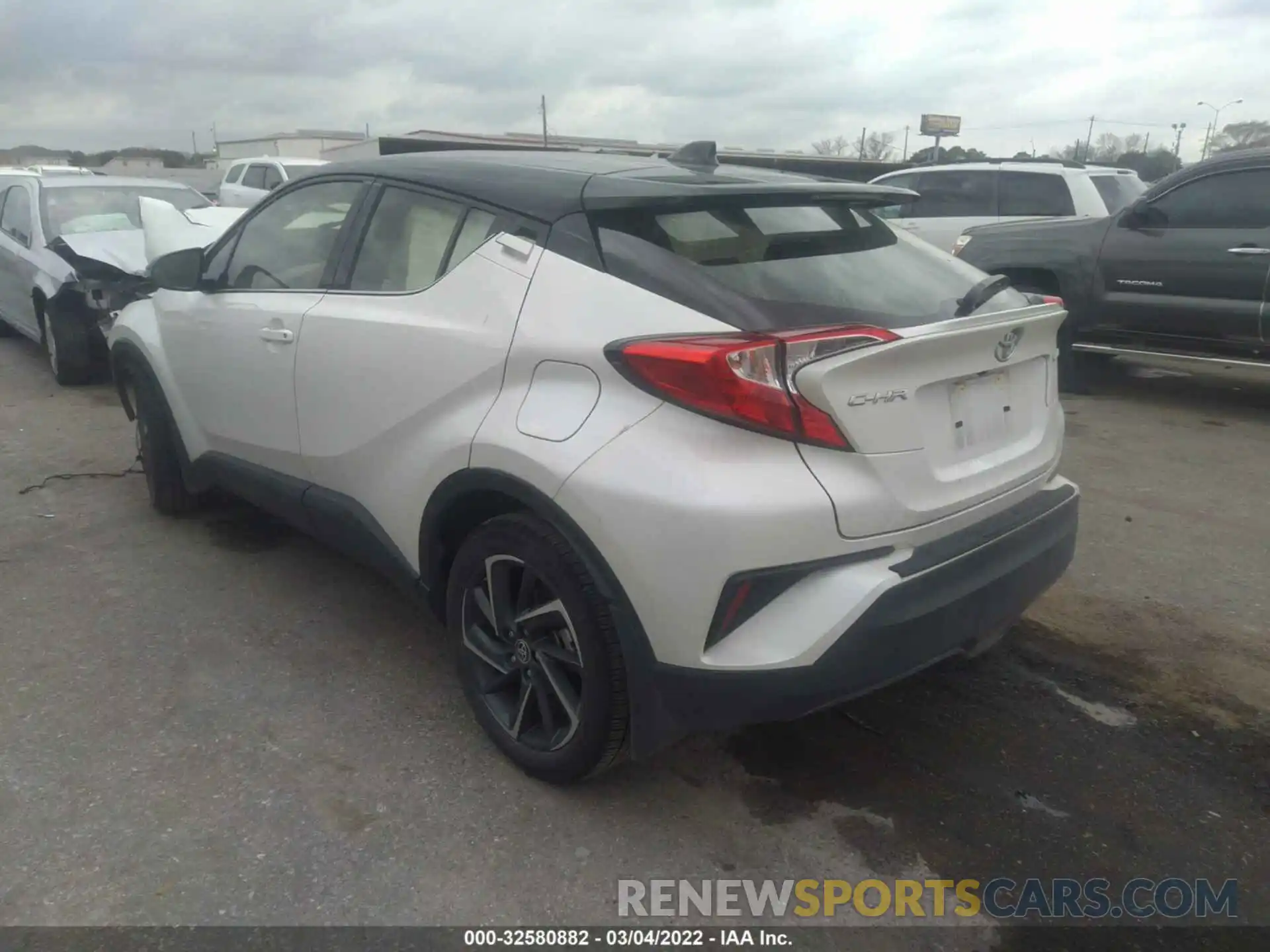 3 Photograph of a damaged car JTNKHMBX0M1108407 TOYOTA C-HR 2021