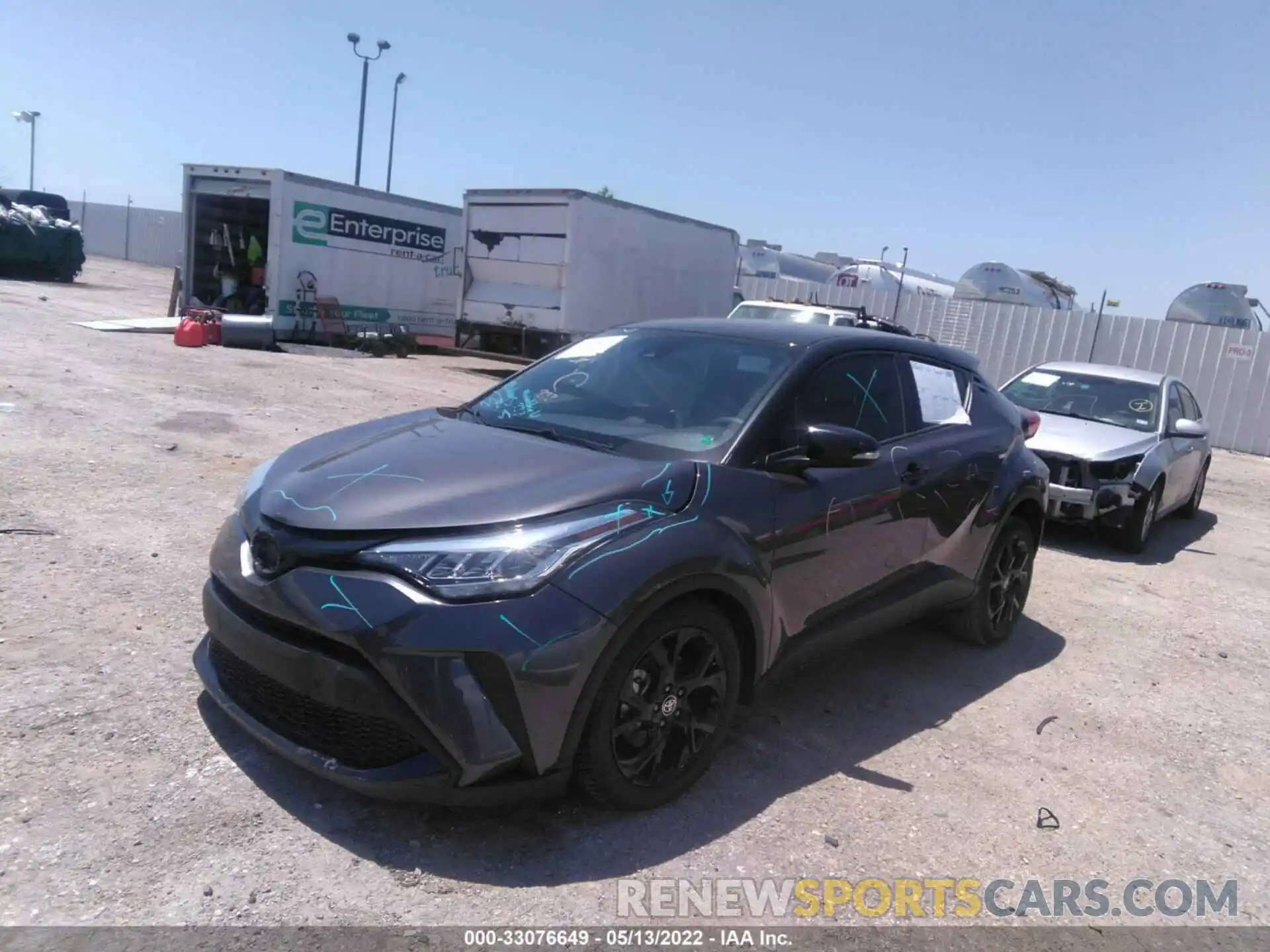 2 Photograph of a damaged car JTNKHMBX0M1108570 TOYOTA C-HR 2021