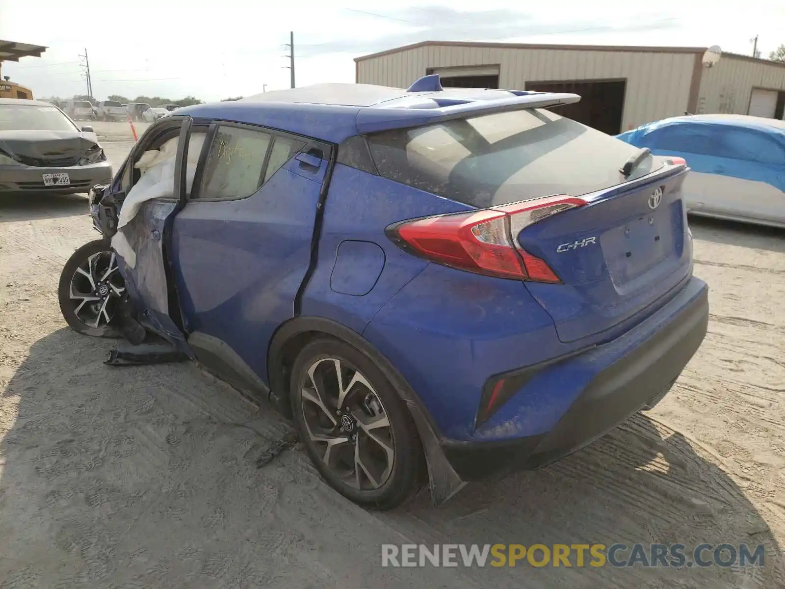 3 Photograph of a damaged car JTNKHMBX0M1110156 TOYOTA C-HR 2021