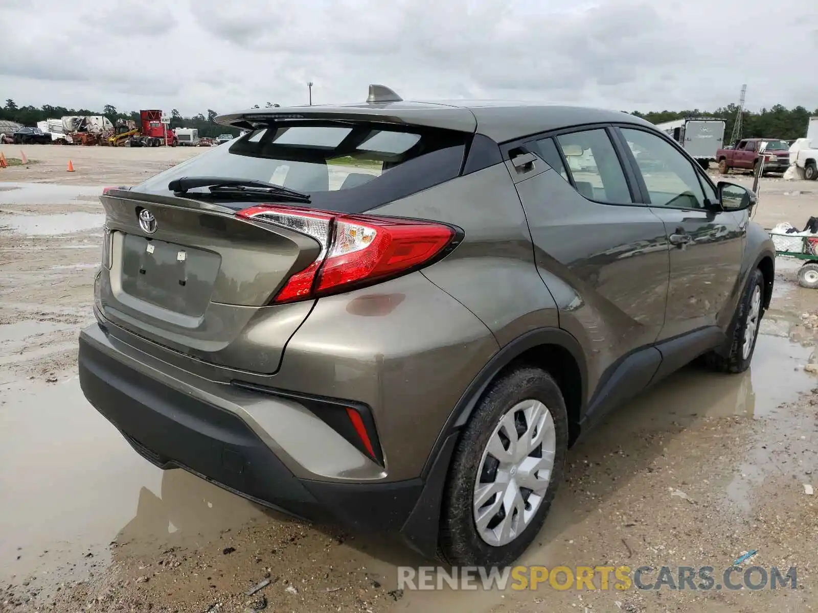 4 Photograph of a damaged car JTNKHMBX0M1114613 TOYOTA C-HR 2021