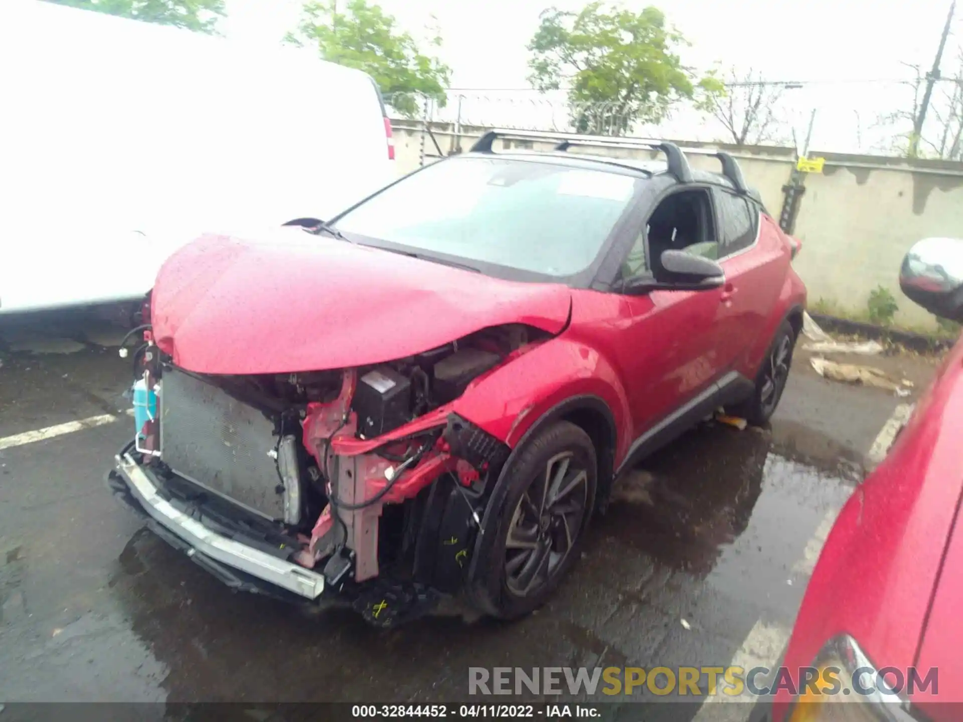 2 Photograph of a damaged car JTNKHMBX0M1115017 TOYOTA C-HR 2021