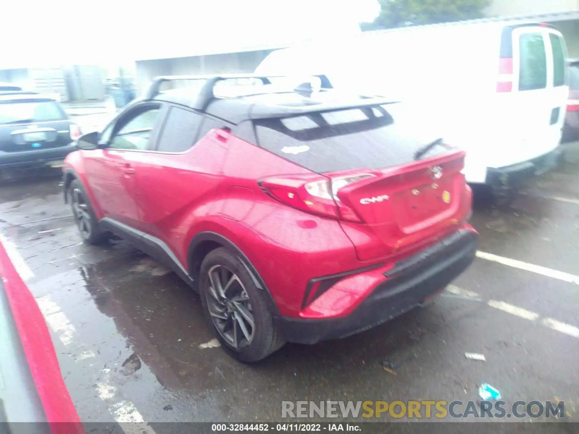 3 Photograph of a damaged car JTNKHMBX0M1115017 TOYOTA C-HR 2021