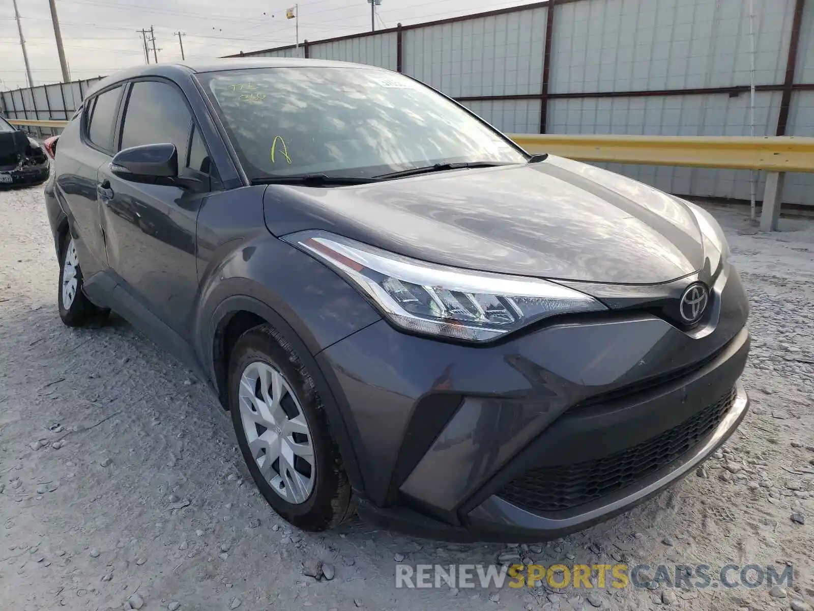 1 Photograph of a damaged car JTNKHMBX0M1115244 TOYOTA C-HR 2021