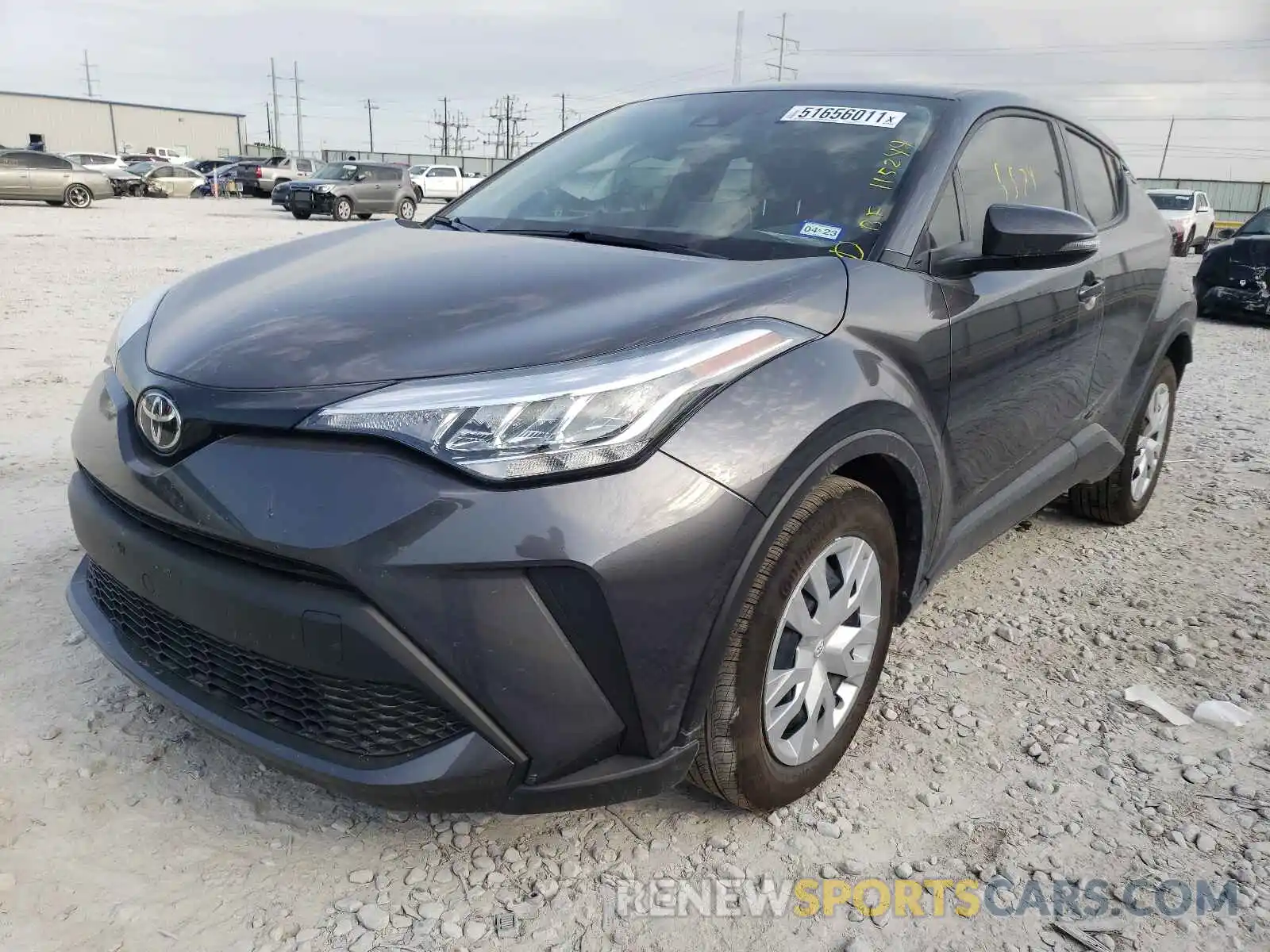 2 Photograph of a damaged car JTNKHMBX0M1115244 TOYOTA C-HR 2021