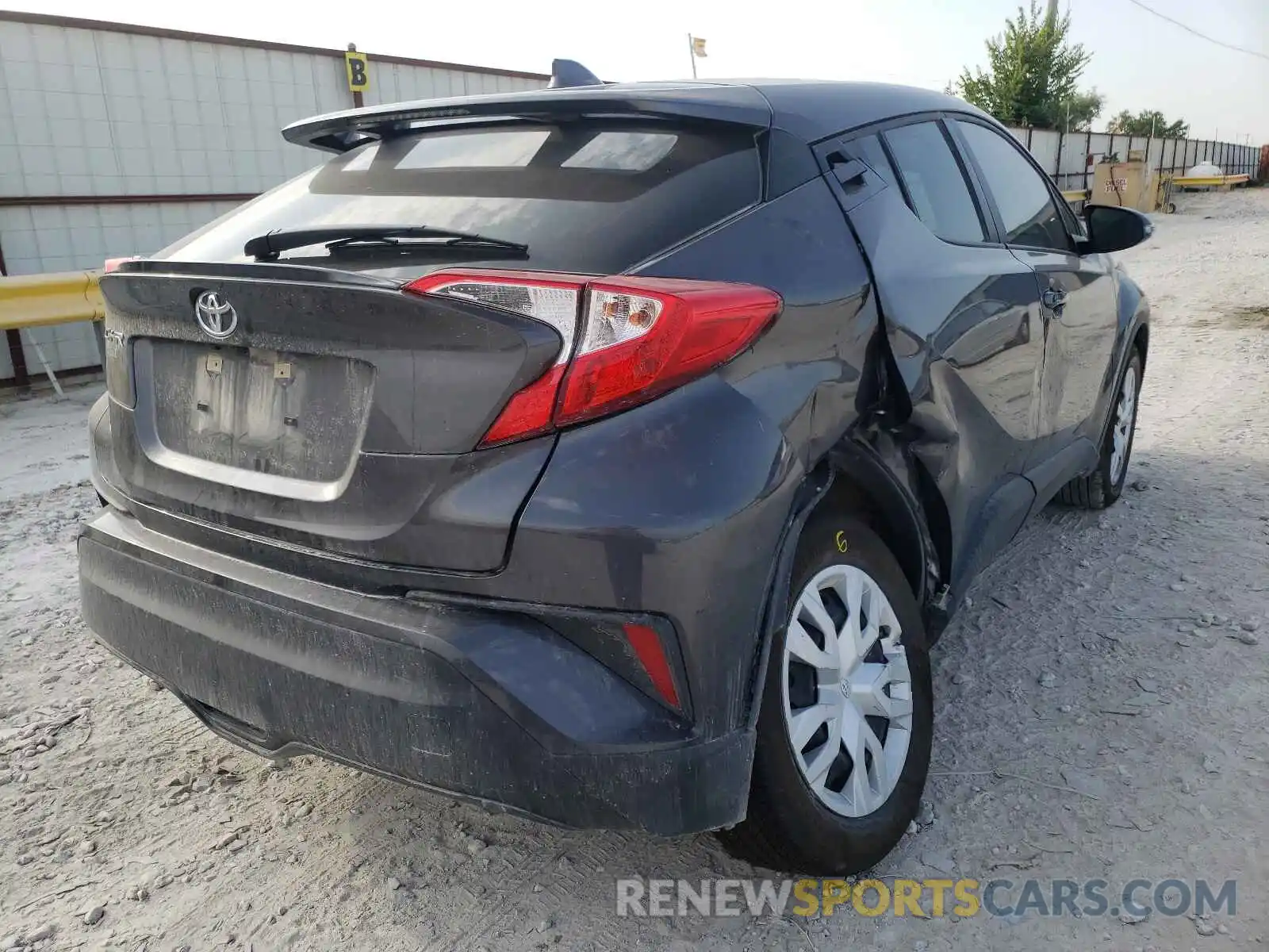 4 Photograph of a damaged car JTNKHMBX0M1115244 TOYOTA C-HR 2021