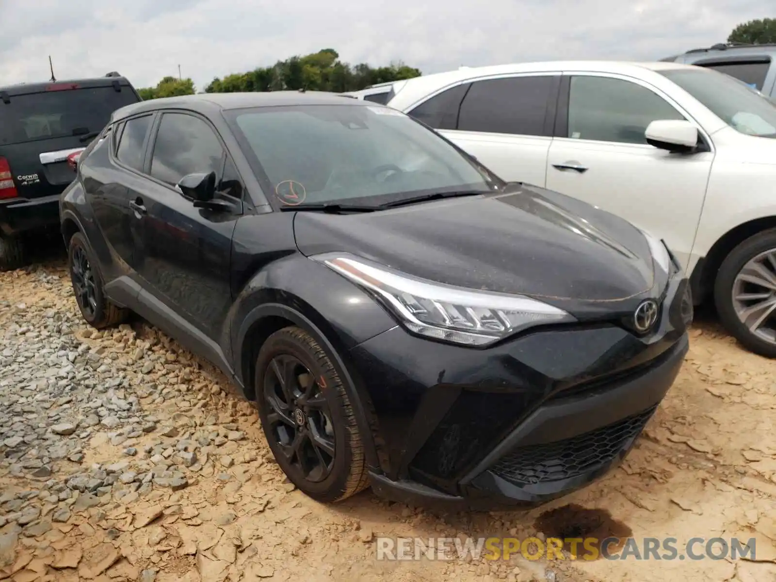 1 Photograph of a damaged car JTNKHMBX0M1116667 TOYOTA C-HR 2021