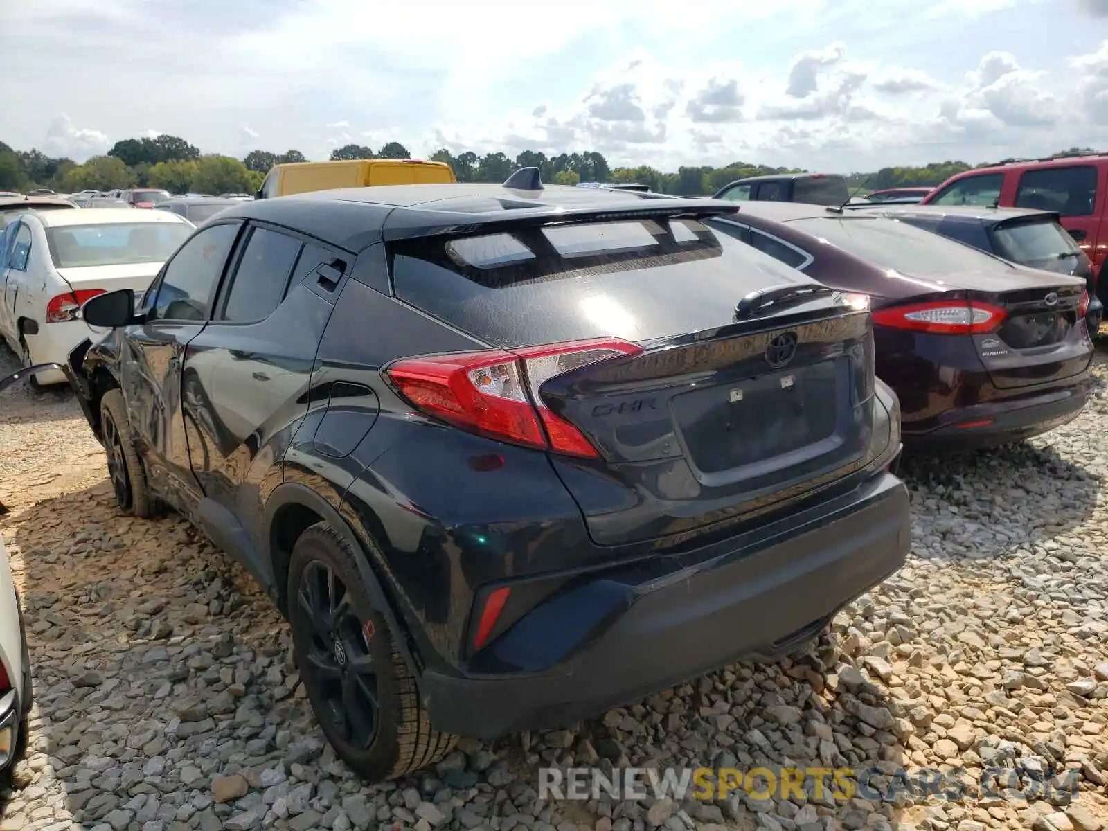 3 Photograph of a damaged car JTNKHMBX0M1116667 TOYOTA C-HR 2021