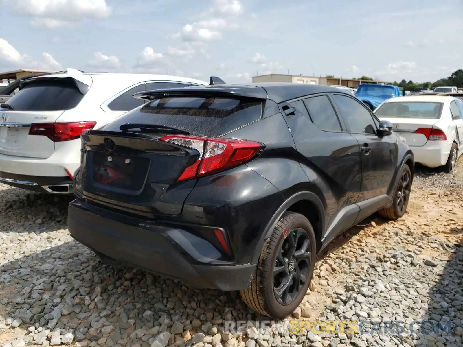 4 Photograph of a damaged car JTNKHMBX0M1116667 TOYOTA C-HR 2021