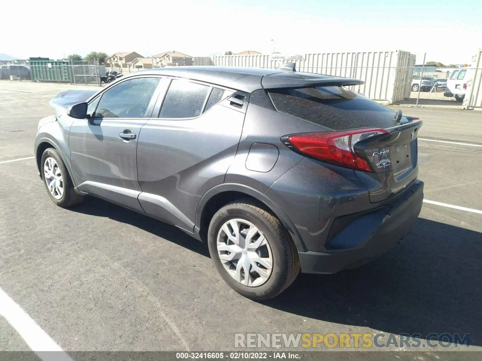 3 Photograph of a damaged car JTNKHMBX0M1117186 TOYOTA C-HR 2021