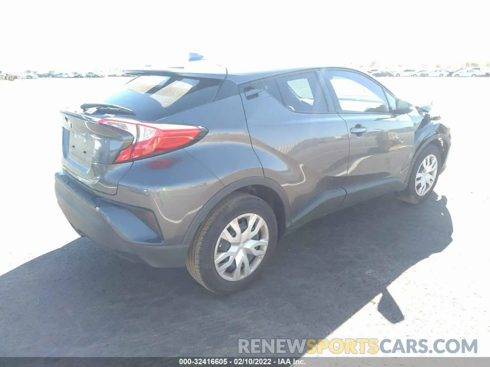 4 Photograph of a damaged car JTNKHMBX0M1117186 TOYOTA C-HR 2021