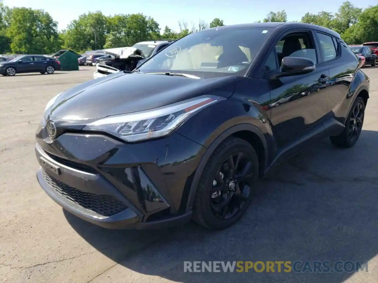 2 Photograph of a damaged car JTNKHMBX0M1118001 TOYOTA C-HR 2021