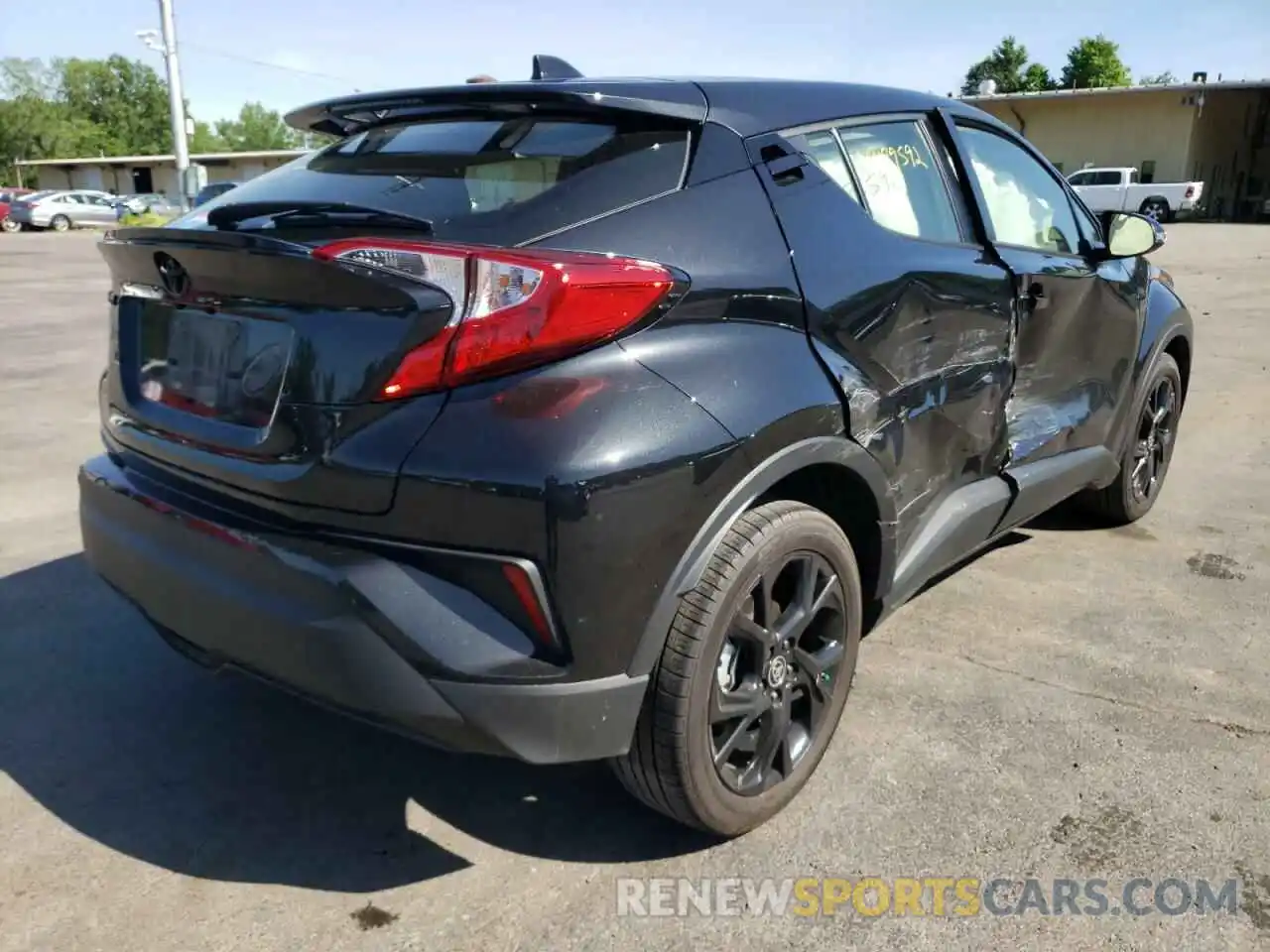 4 Photograph of a damaged car JTNKHMBX0M1118001 TOYOTA C-HR 2021