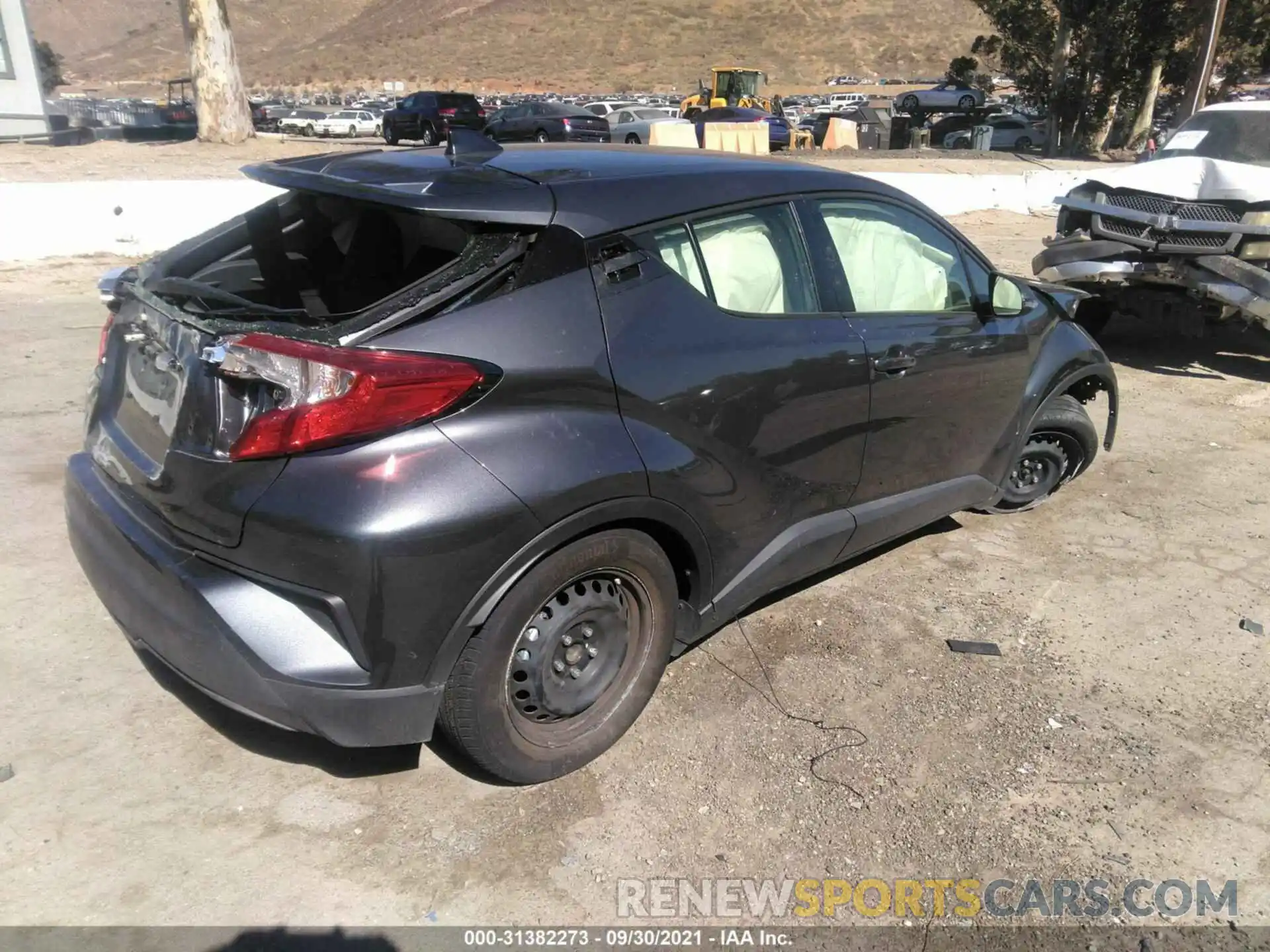 4 Photograph of a damaged car JTNKHMBX0M1120282 TOYOTA C-HR 2021