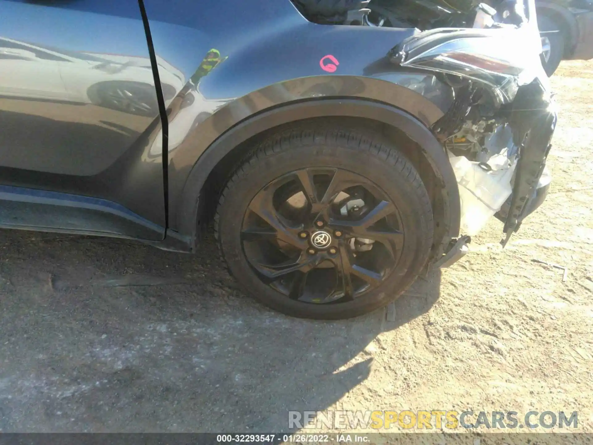 14 Photograph of a damaged car JTNKHMBX0M1120363 TOYOTA C-HR 2021