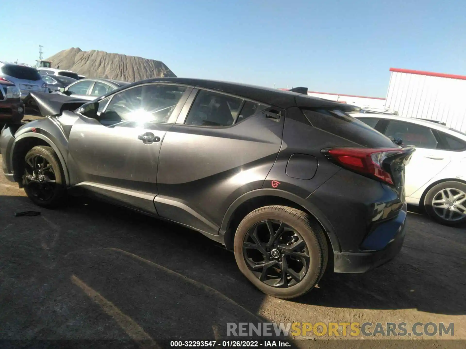 3 Photograph of a damaged car JTNKHMBX0M1120363 TOYOTA C-HR 2021