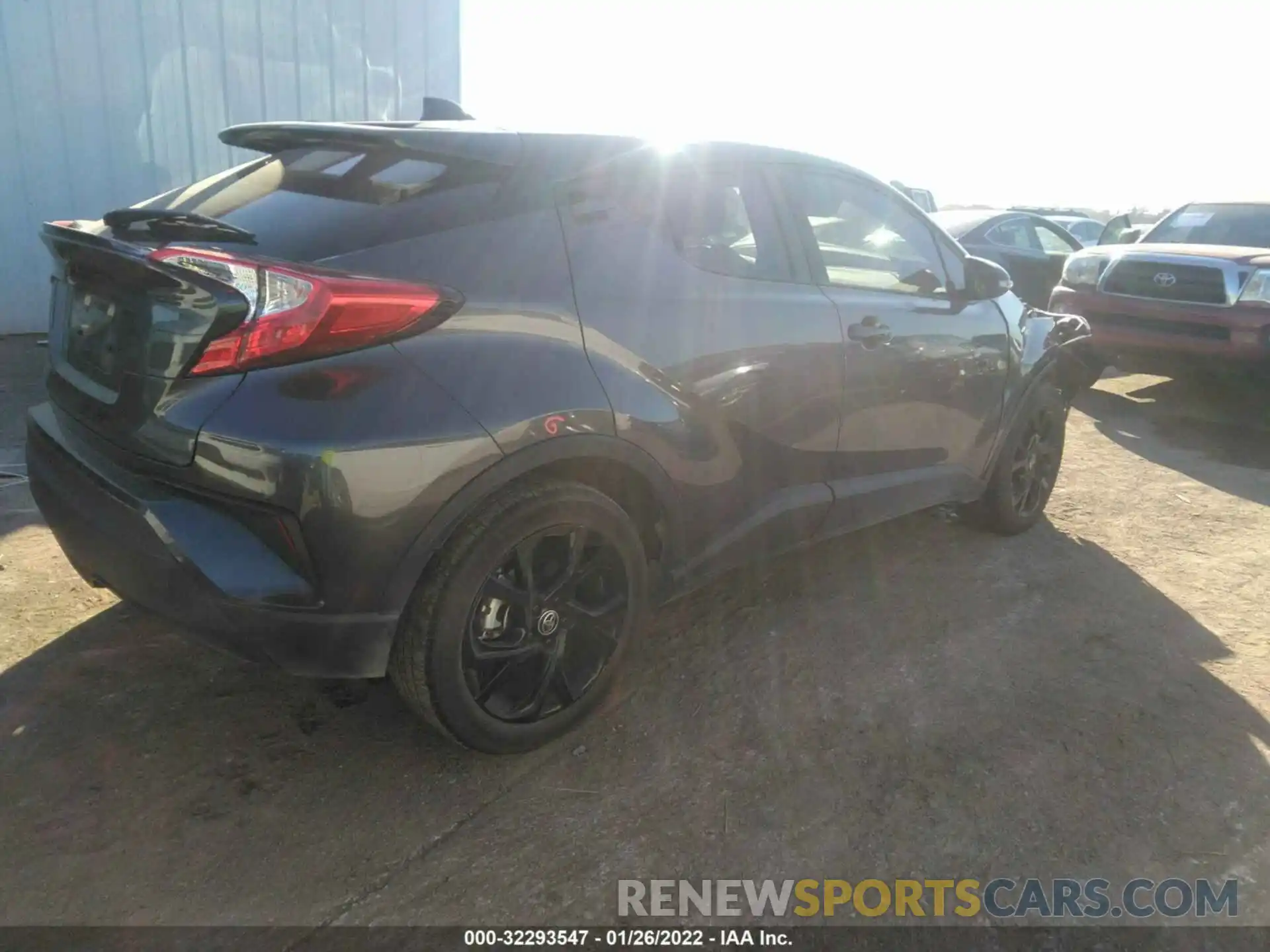 4 Photograph of a damaged car JTNKHMBX0M1120363 TOYOTA C-HR 2021