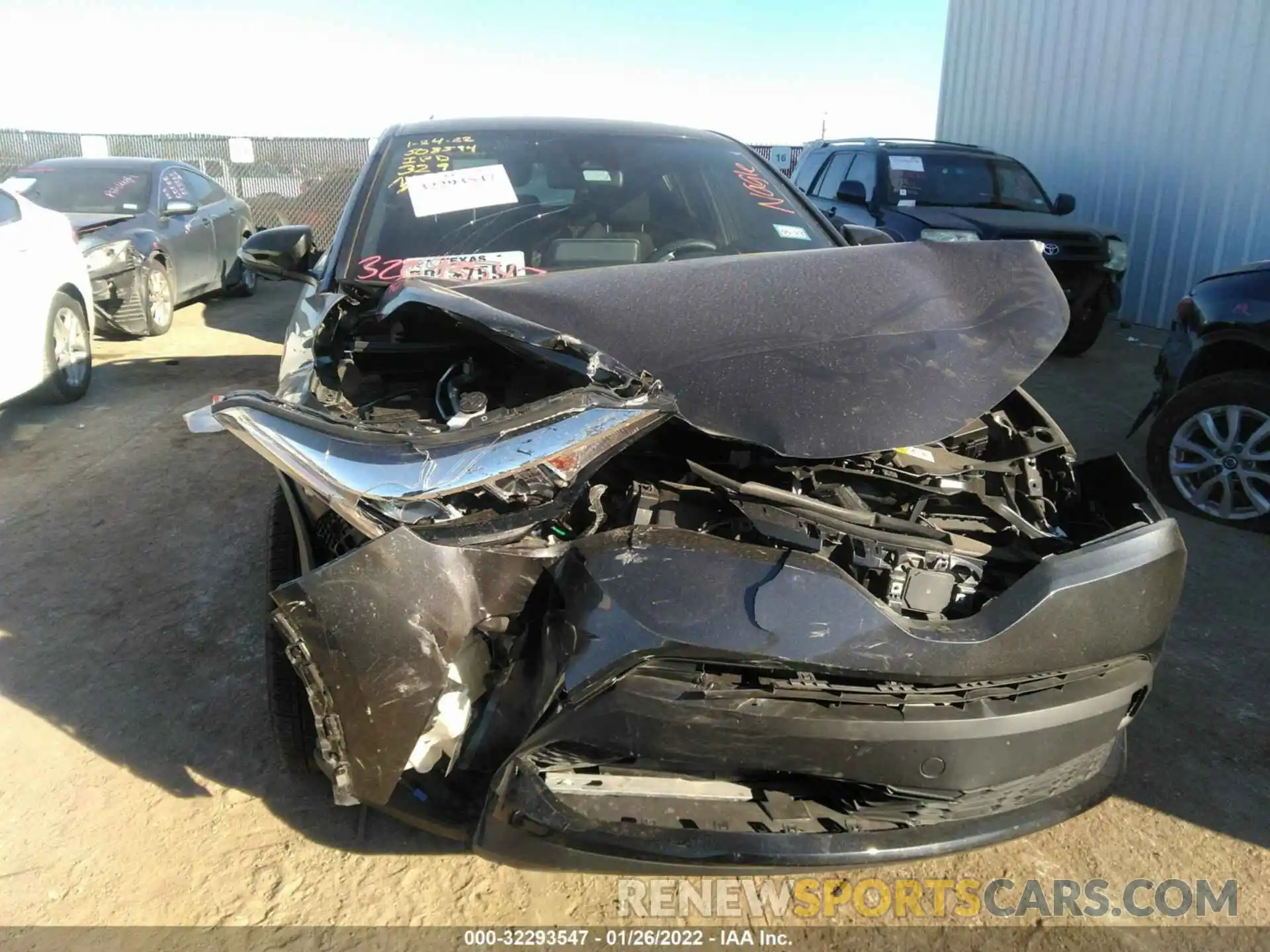 6 Photograph of a damaged car JTNKHMBX0M1120363 TOYOTA C-HR 2021