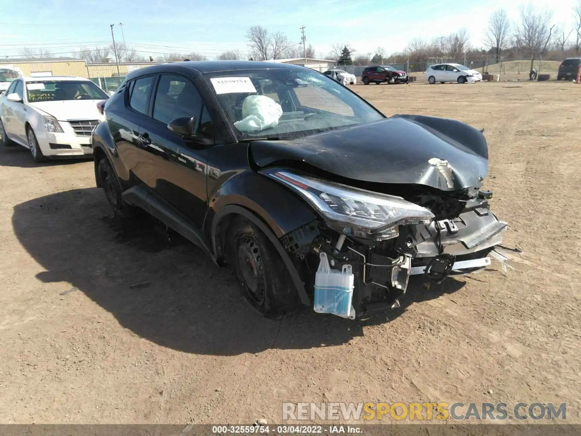 1 Photograph of a damaged car JTNKHMBX0M1120377 TOYOTA C-HR 2021