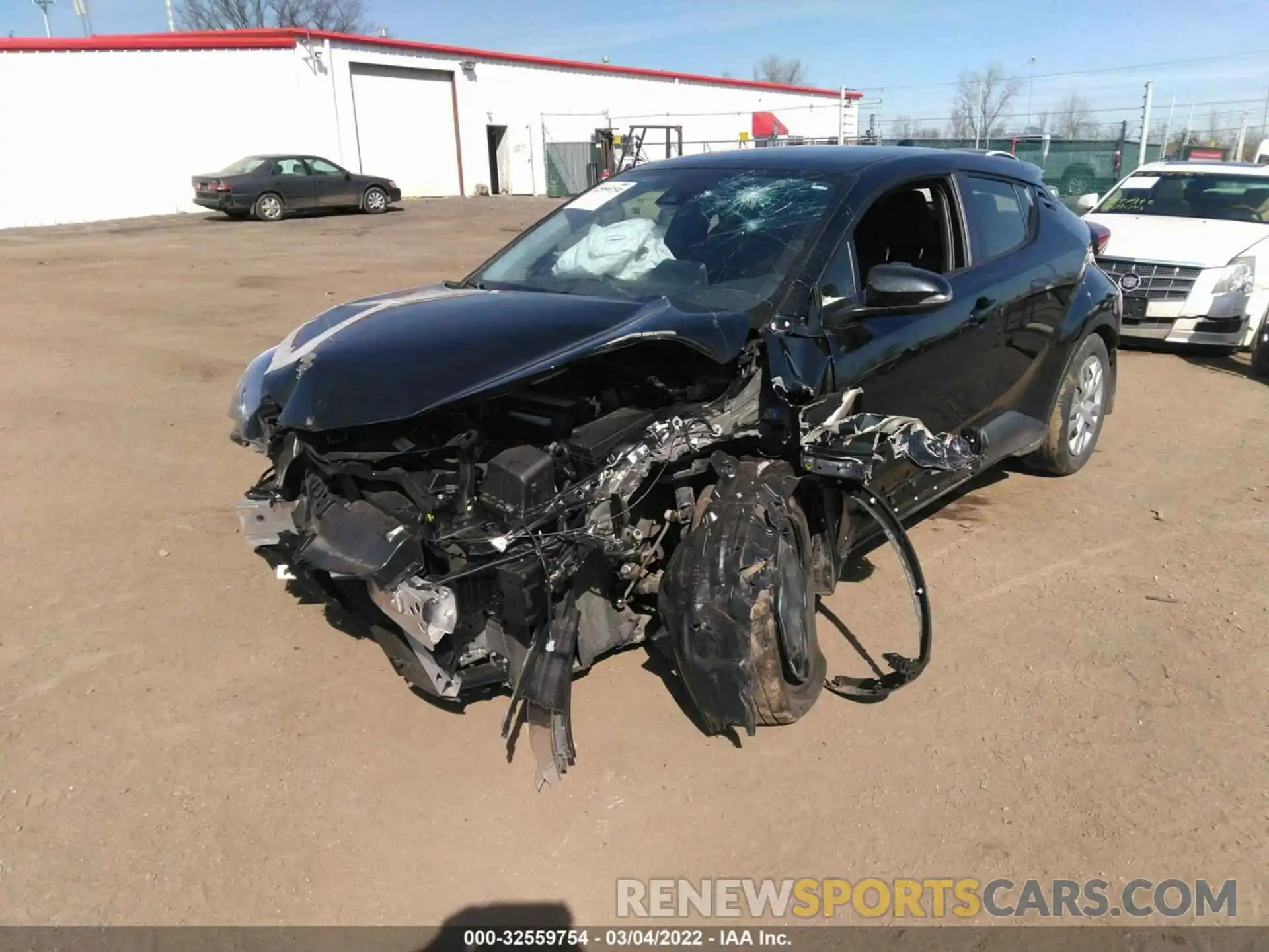 2 Photograph of a damaged car JTNKHMBX0M1120377 TOYOTA C-HR 2021