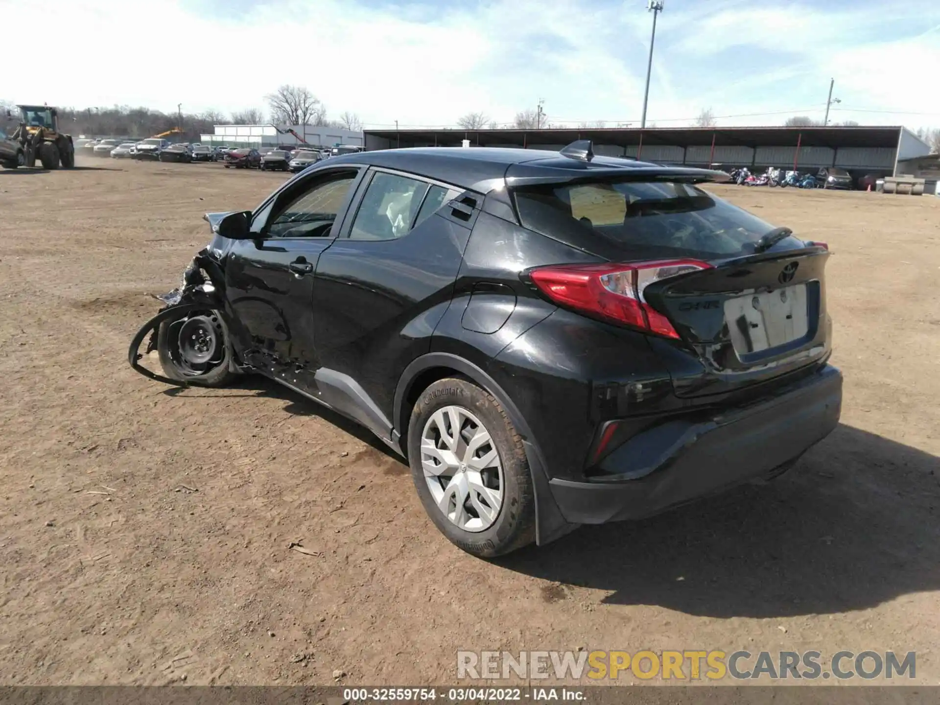 3 Photograph of a damaged car JTNKHMBX0M1120377 TOYOTA C-HR 2021