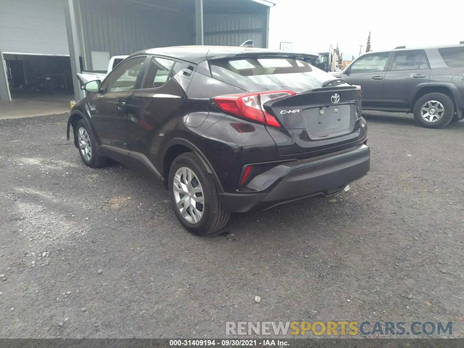 3 Photograph of a damaged car JTNKHMBX0M1121612 TOYOTA C-HR 2021