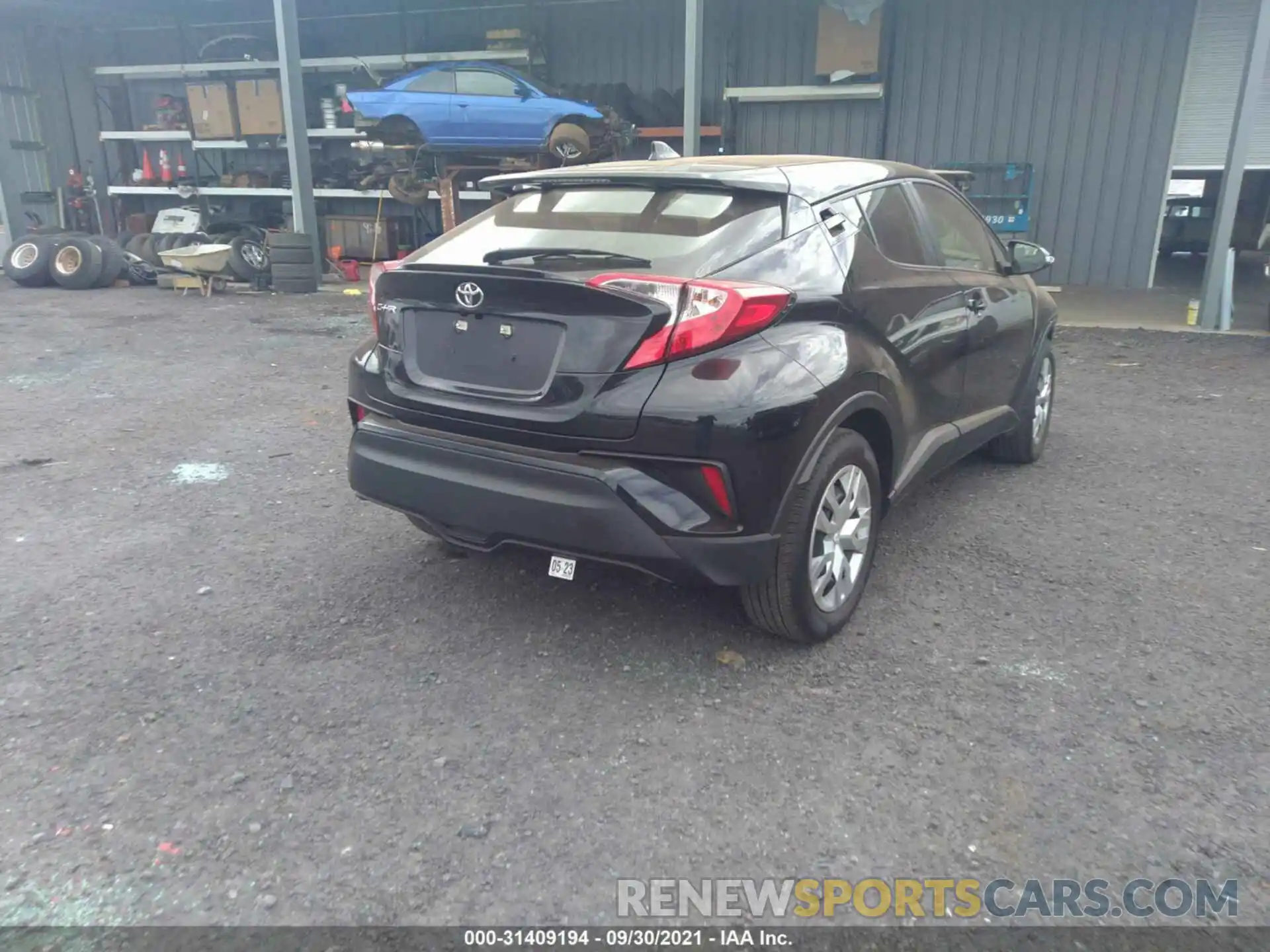 4 Photograph of a damaged car JTNKHMBX0M1121612 TOYOTA C-HR 2021