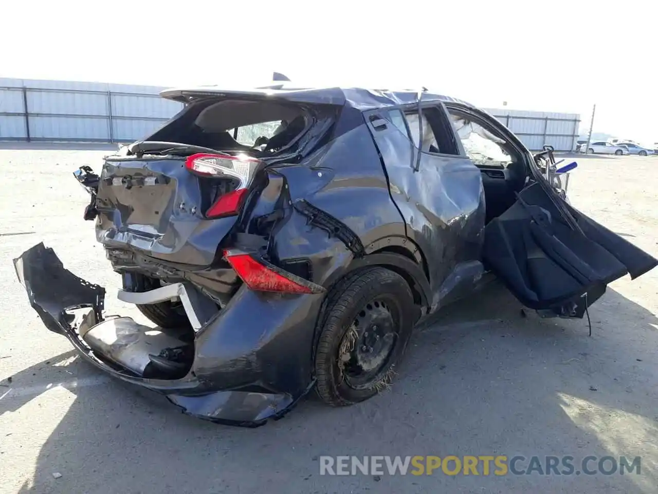 4 Photograph of a damaged car JTNKHMBX0M1121853 TOYOTA C-HR 2021