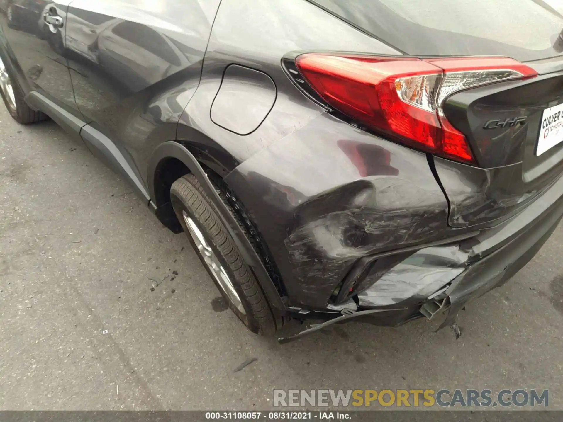 6 Photograph of a damaged car JTNKHMBX0M1122890 TOYOTA C-HR 2021