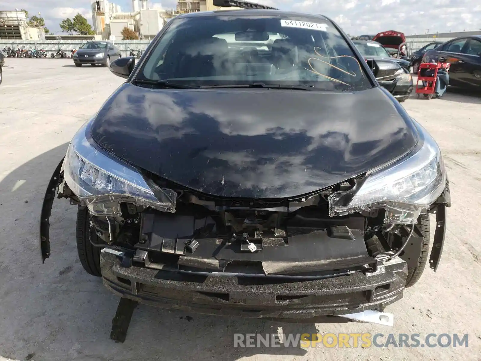 9 Photograph of a damaged car JTNKHMBX0M1125871 TOYOTA C-HR 2021