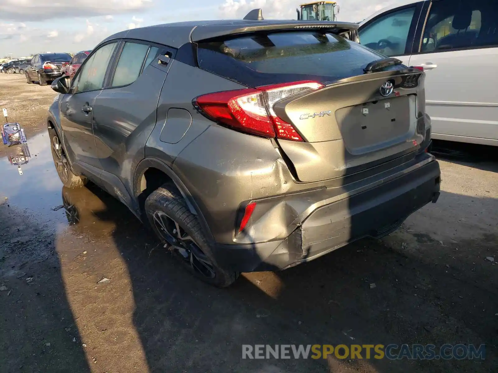 3 Photograph of a damaged car JTNKHMBX0M1126048 TOYOTA C-HR 2021