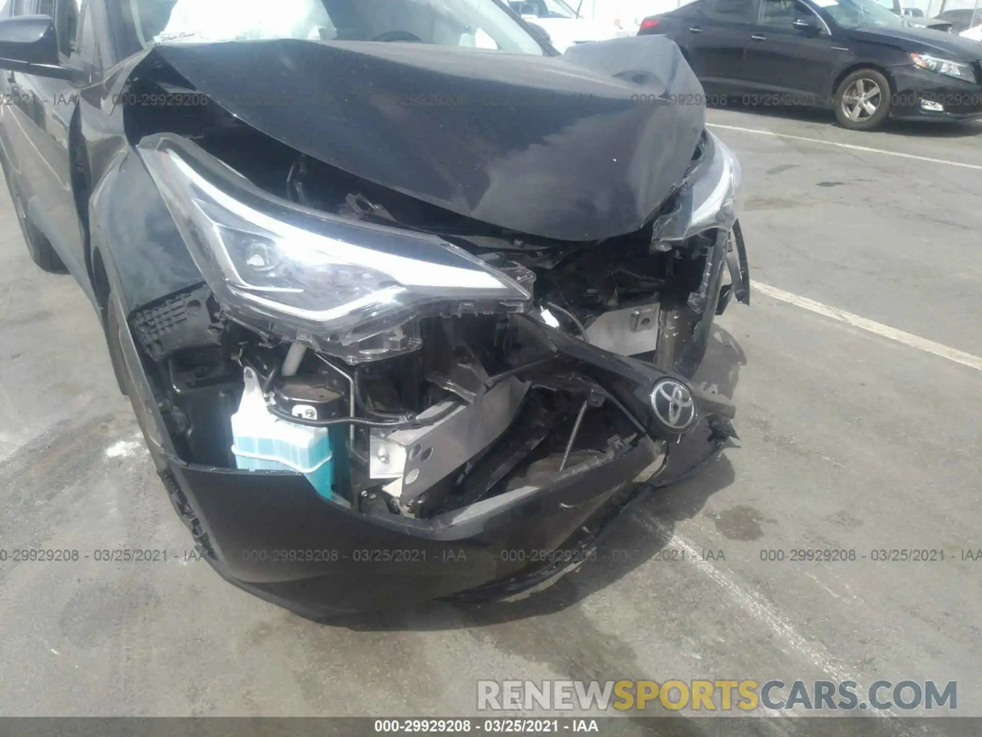 6 Photograph of a damaged car JTNKHMBX1M1096316 TOYOTA C-HR 2021