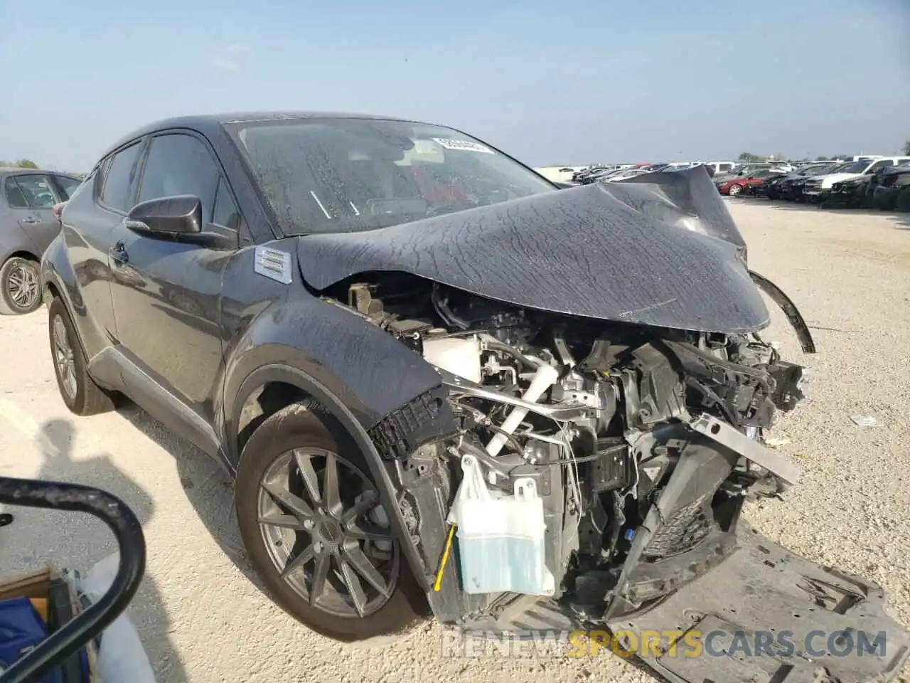 1 Photograph of a damaged car JTNKHMBX1M1099409 TOYOTA C-HR 2021