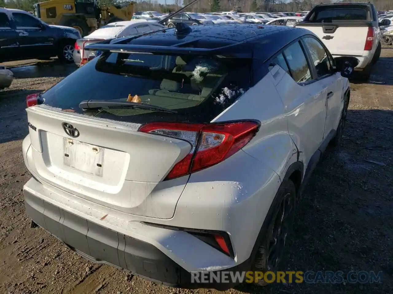 4 Photograph of a damaged car JTNKHMBX1M1104897 TOYOTA C-HR 2021