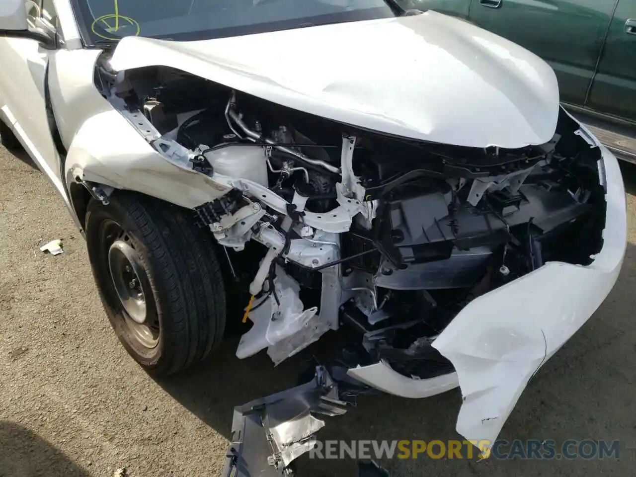 9 Photograph of a damaged car JTNKHMBX1M1105404 TOYOTA C-HR 2021