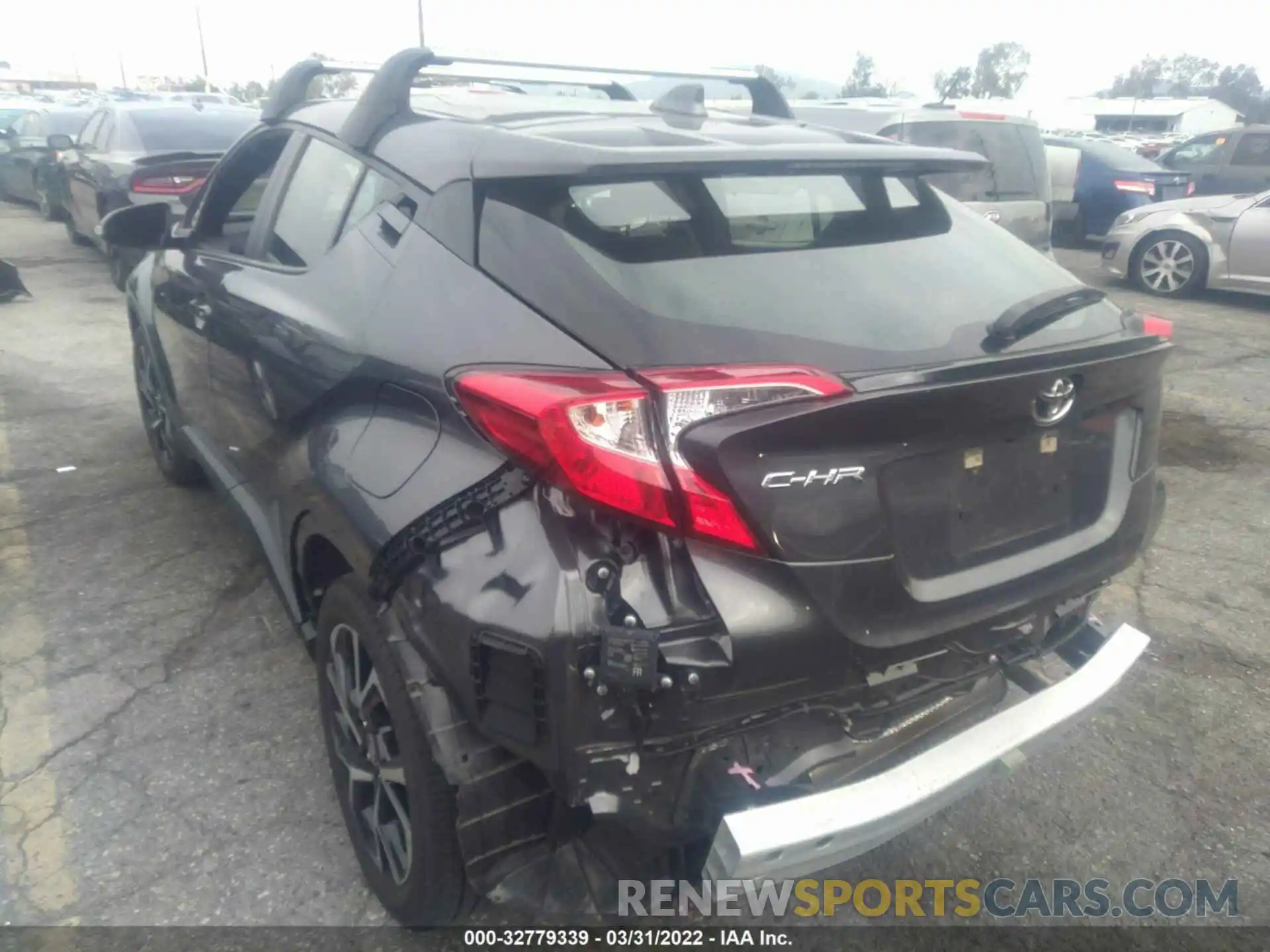 3 Photograph of a damaged car JTNKHMBX1M1107248 TOYOTA C-HR 2021