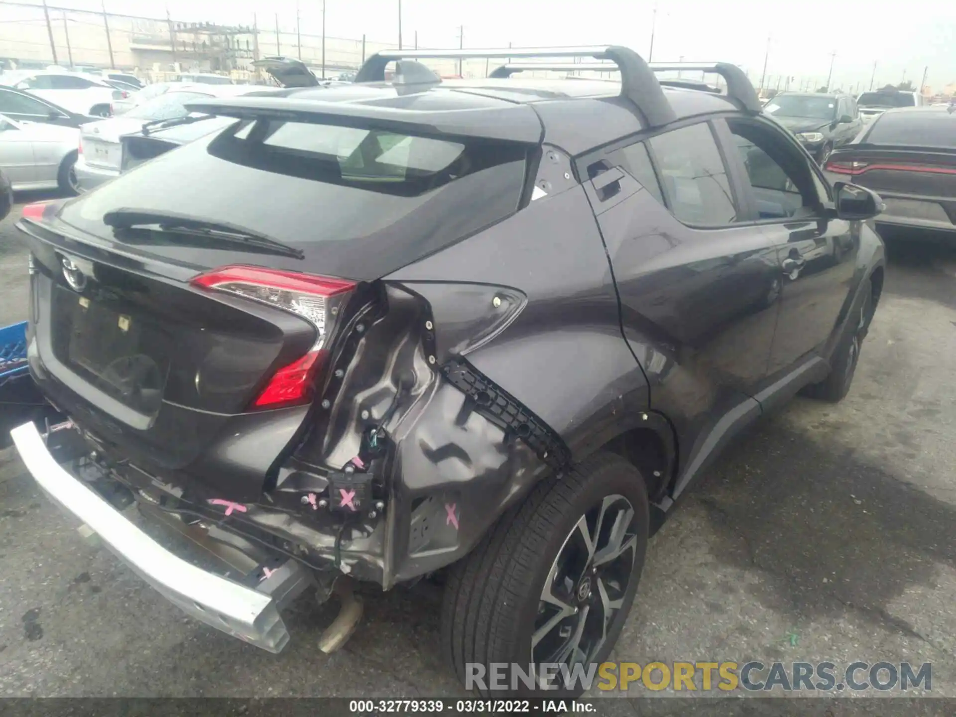 4 Photograph of a damaged car JTNKHMBX1M1107248 TOYOTA C-HR 2021