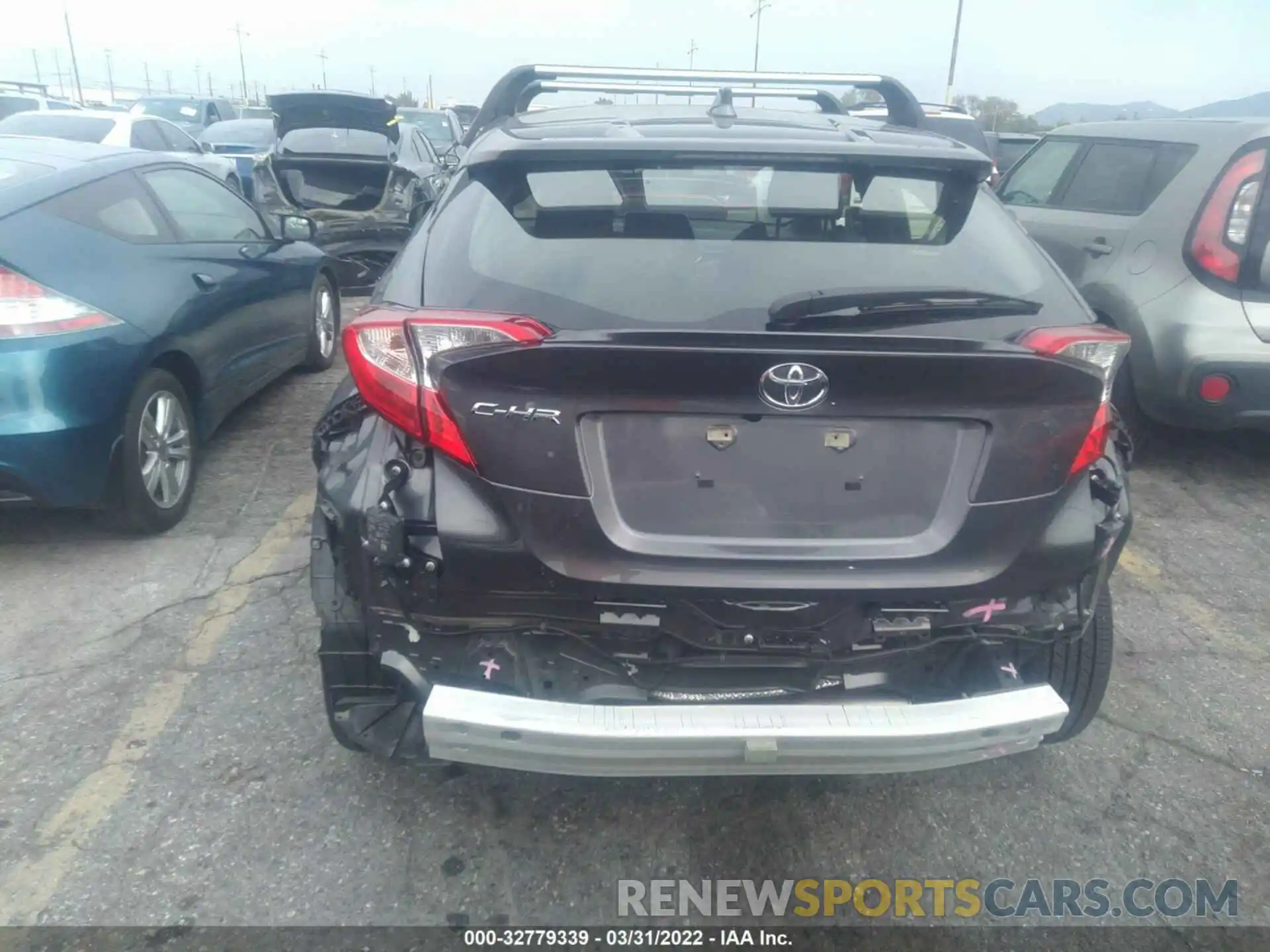 6 Photograph of a damaged car JTNKHMBX1M1107248 TOYOTA C-HR 2021