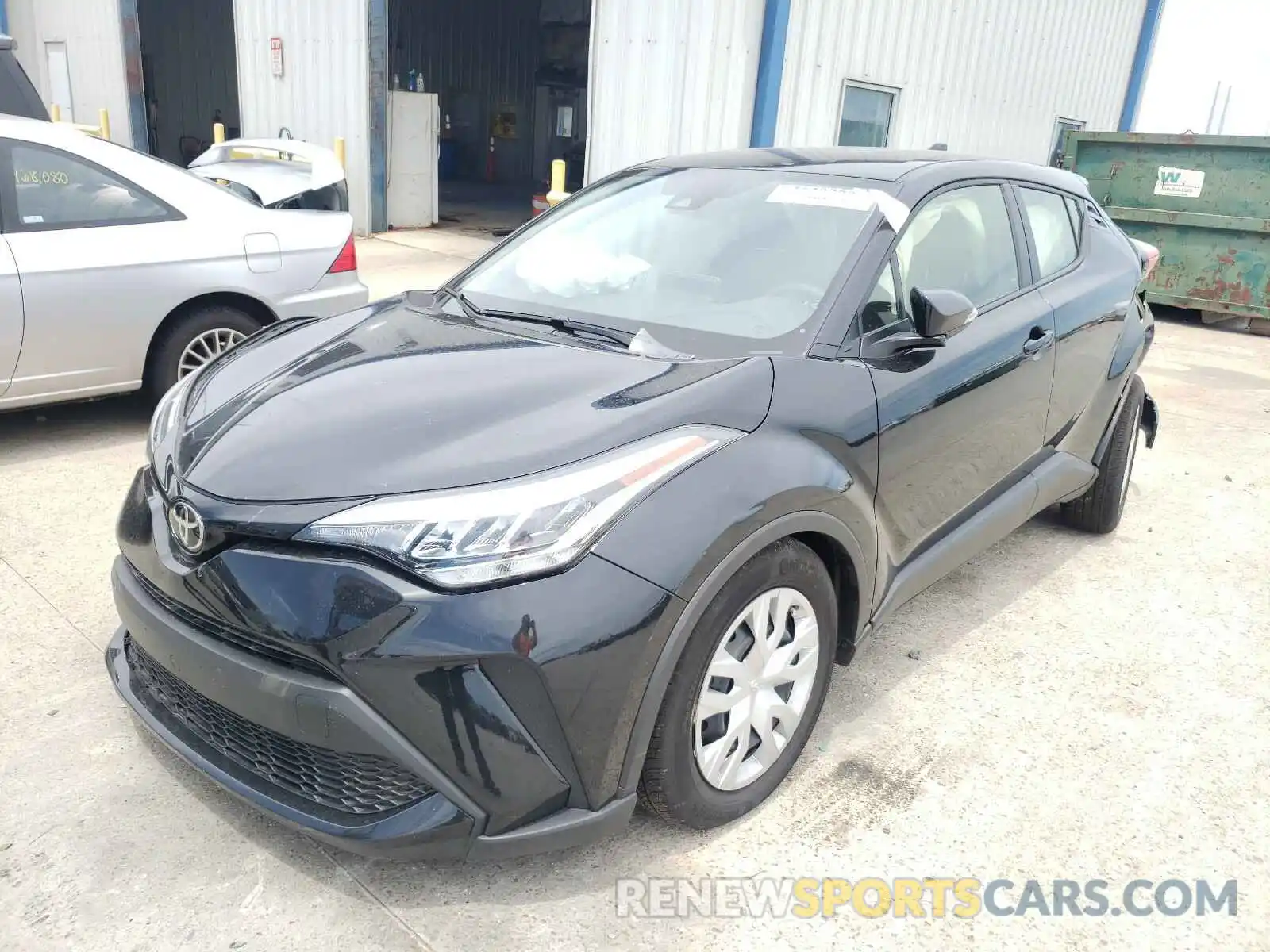 2 Photograph of a damaged car JTNKHMBX1M1108870 TOYOTA C-HR 2021