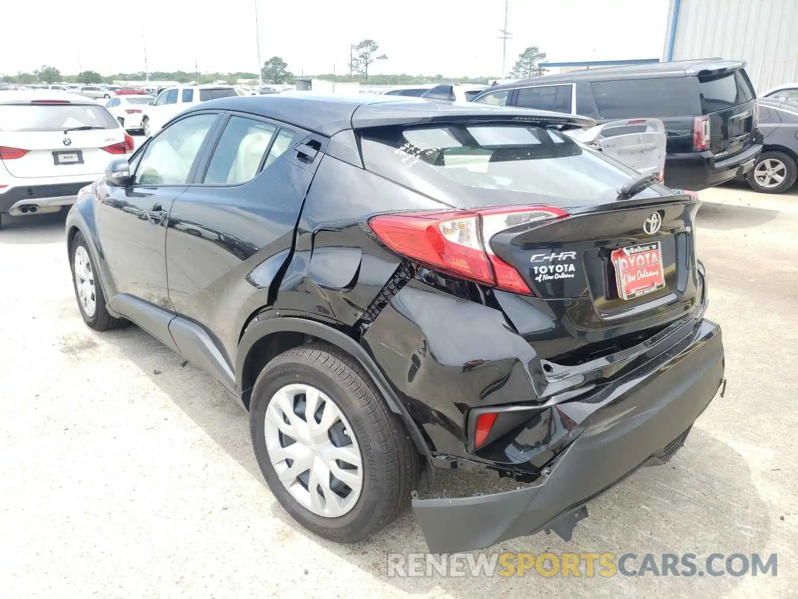 3 Photograph of a damaged car JTNKHMBX1M1108870 TOYOTA C-HR 2021