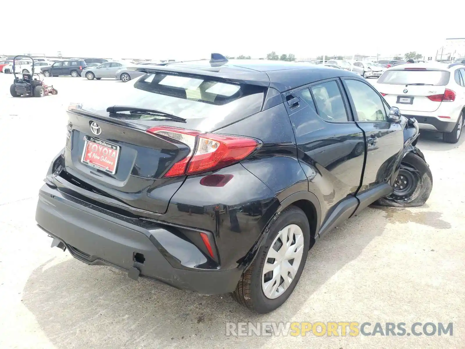 4 Photograph of a damaged car JTNKHMBX1M1108870 TOYOTA C-HR 2021