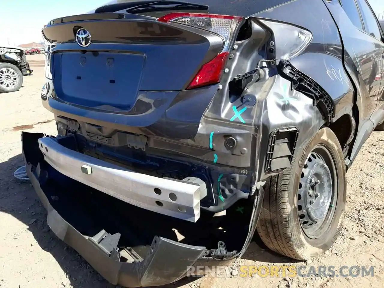 9 Photograph of a damaged car JTNKHMBX1M1109842 TOYOTA C-HR 2021