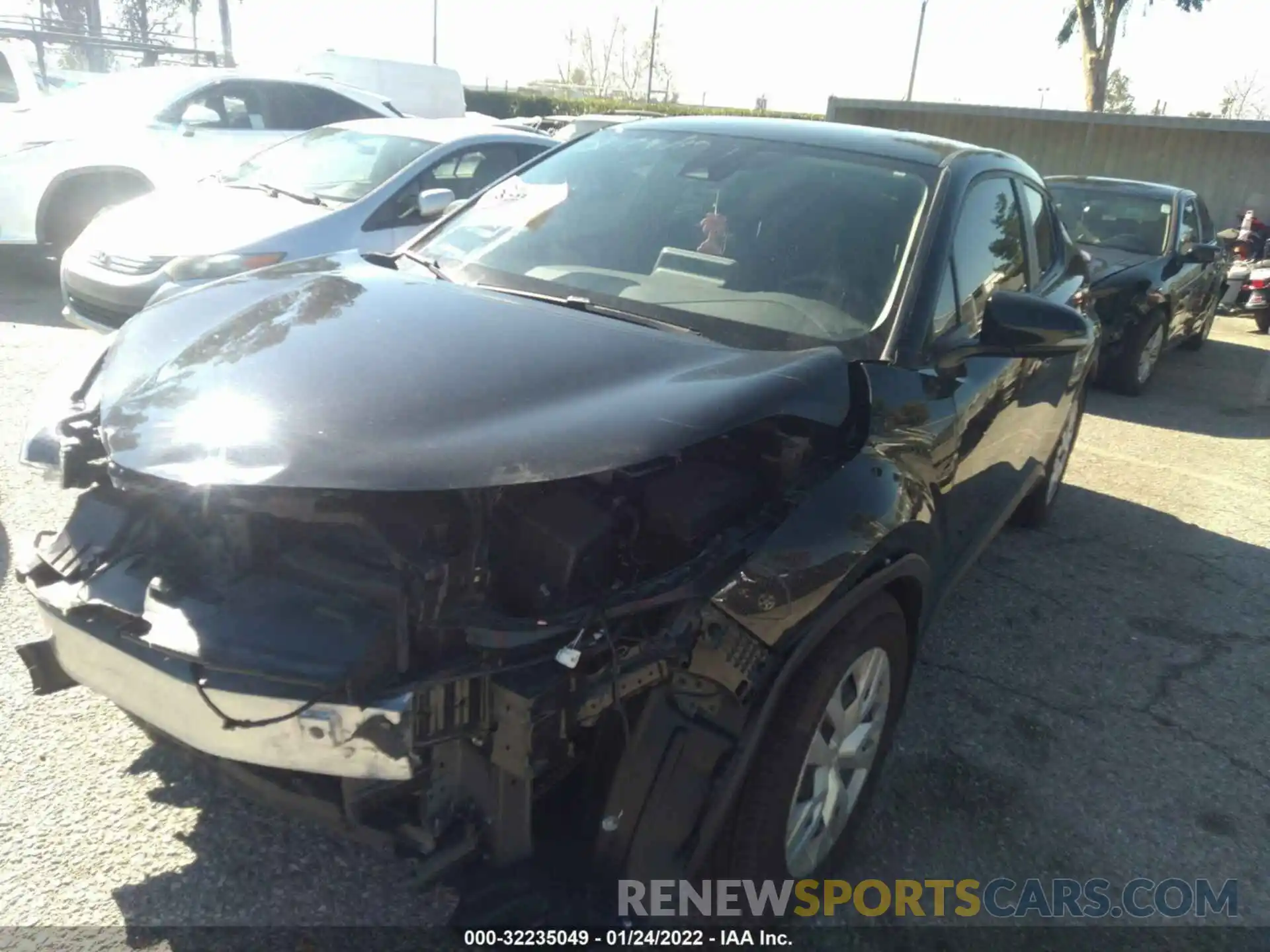 2 Photograph of a damaged car JTNKHMBX1M1110926 TOYOTA C-HR 2021