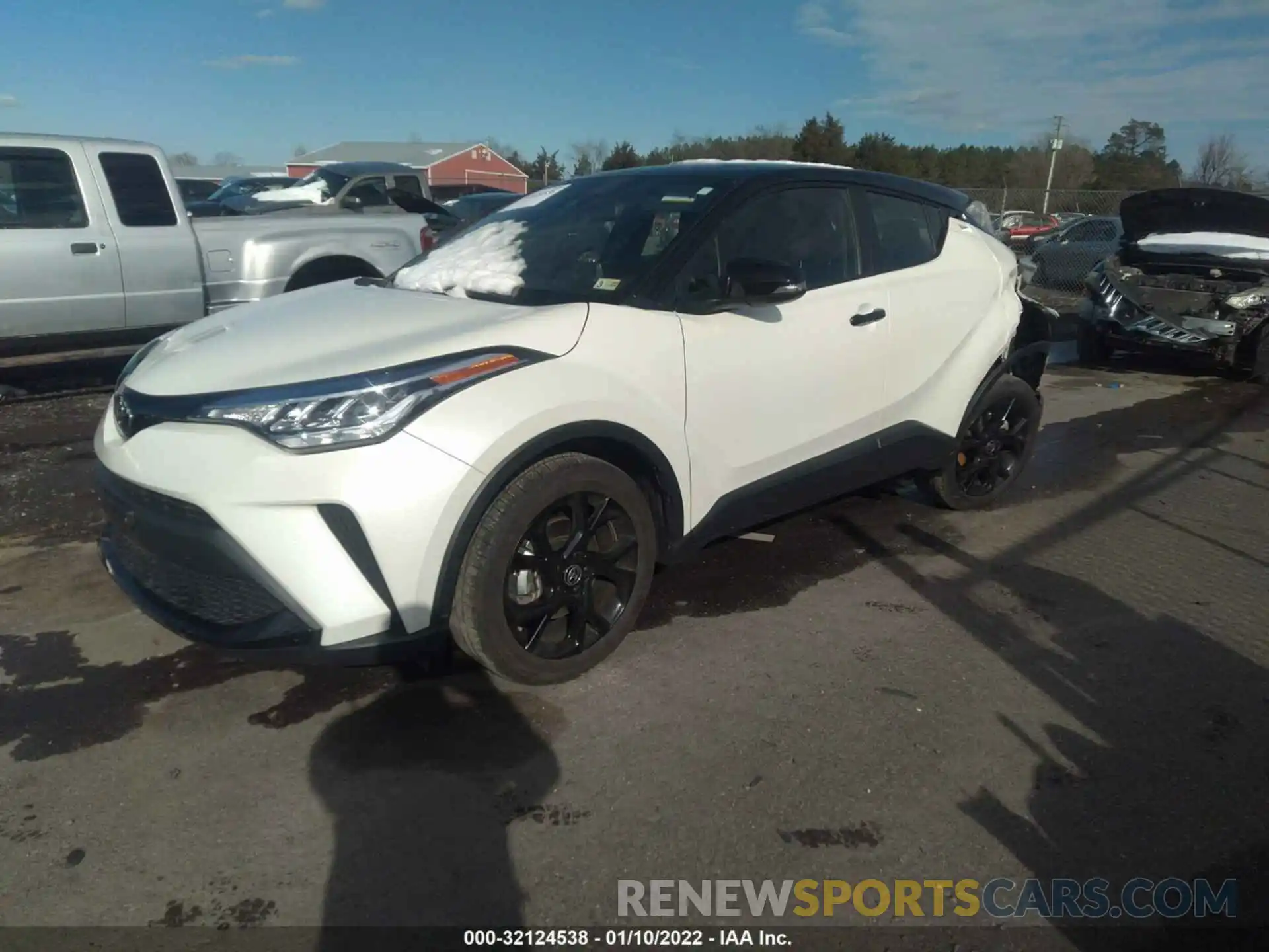 2 Photograph of a damaged car JTNKHMBX1M1112224 TOYOTA C-HR 2021