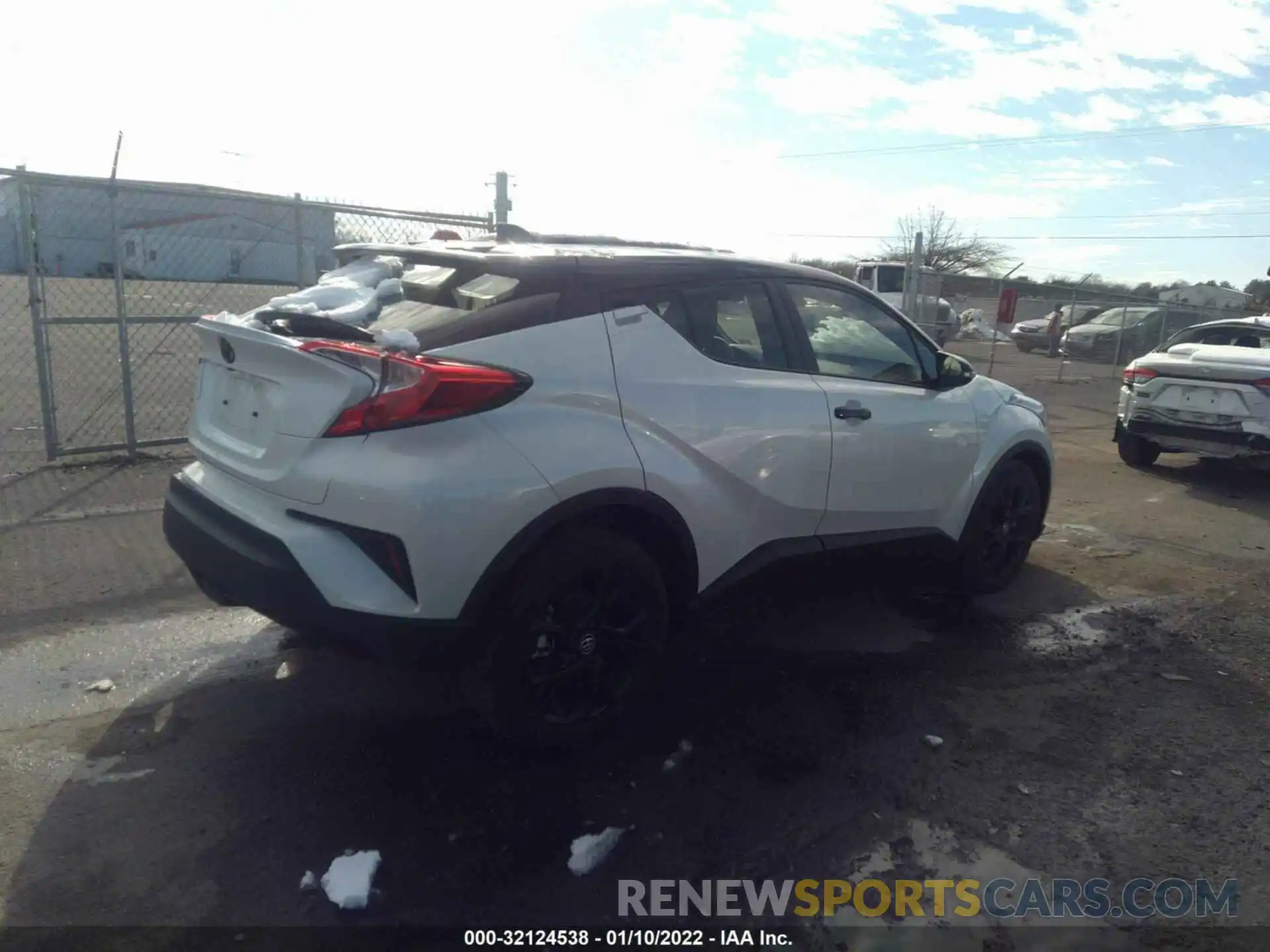 4 Photograph of a damaged car JTNKHMBX1M1112224 TOYOTA C-HR 2021