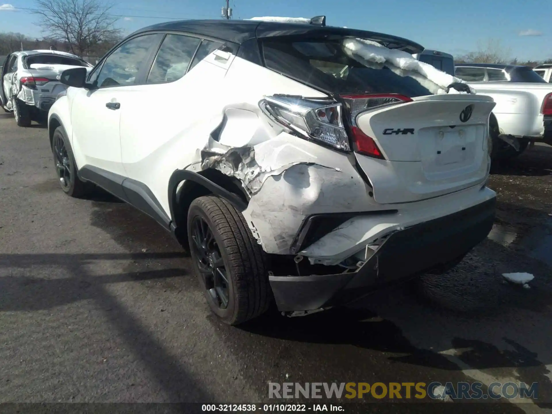 6 Photograph of a damaged car JTNKHMBX1M1112224 TOYOTA C-HR 2021